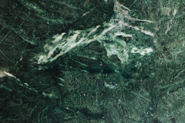 istock Malachite deep green natural marble texture, grunge marble stone texture 1138471266