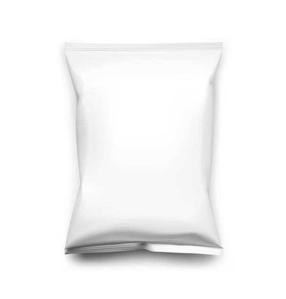 istock Food snack pillow bag isolated on white background. 1138479838