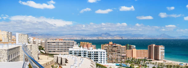 istock Horizontal cropped image coastline of Alicante. Spain 1138485106