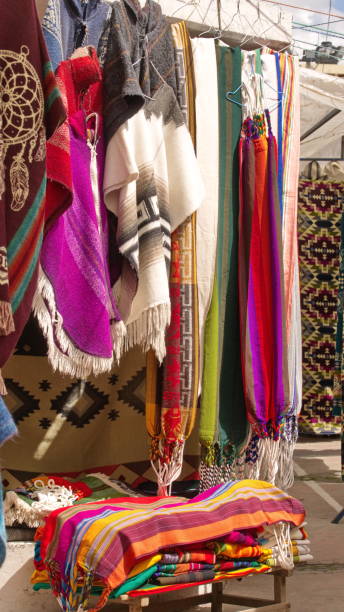 istock Clothing at a vendor stall 1138487660