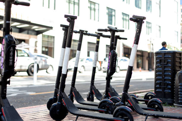 istock Electric Scooters For Rent 1138494601