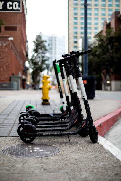 istock Electric Scooters For Rent 1138495381