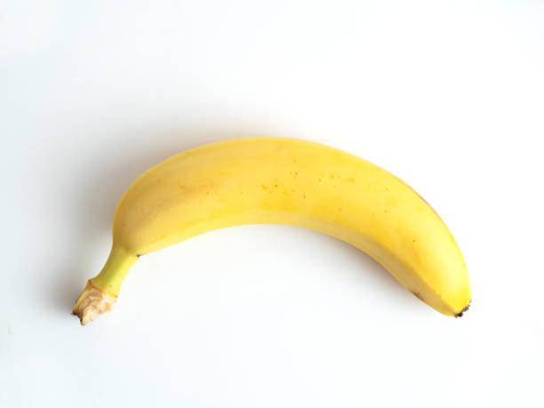 istock One fresh yellow banana on white background 1138496840