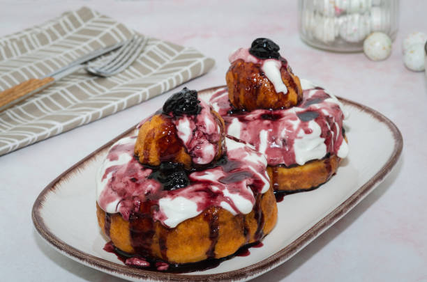 istock Papanasi - a traditional romanian dessert 1138501089