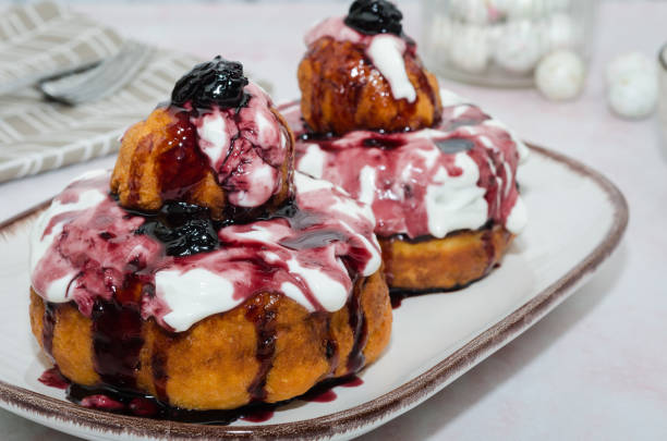 istock Papanasi - a traditional romanian dessert 1138501092