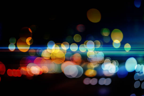 istock Abstract colorful circular bokeh background, abstract background 1138505216