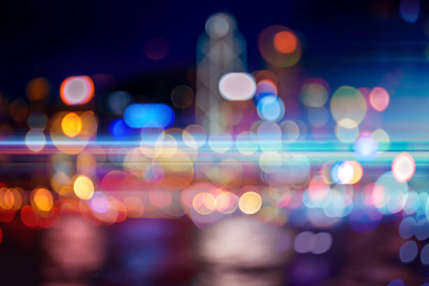 istock Abstract colorful circular bokeh background, abstract background 1138505226