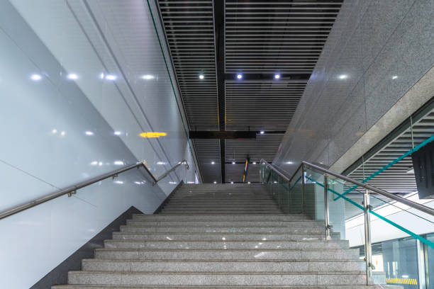 istock The stairs in the subway station 1138508703