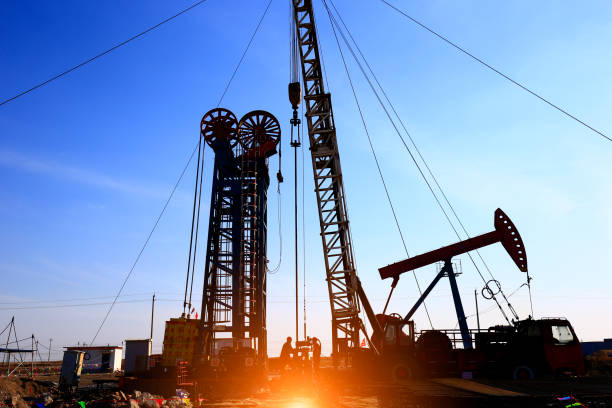 istock The oil pump, industrial equipment 1138514940