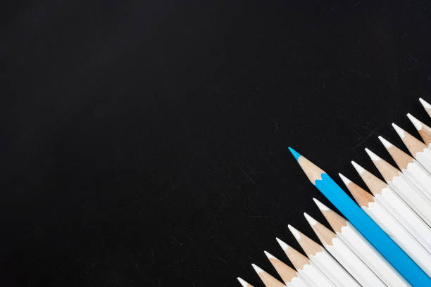 istock color pencil with leadership, teamwork concept 1138523318