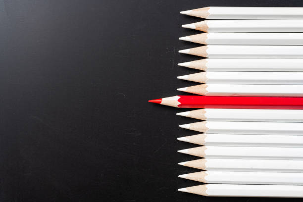 istock color pencil with leadership, teamwork concept 1138523430