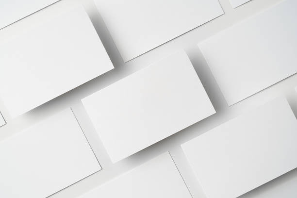 istock top view of business card isolated on white 1138524331