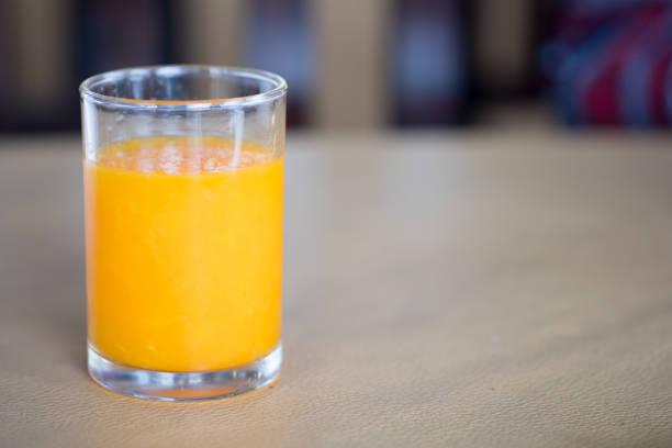 istock Freshly squeezed orange juice. Vitamin concept. 1138527762