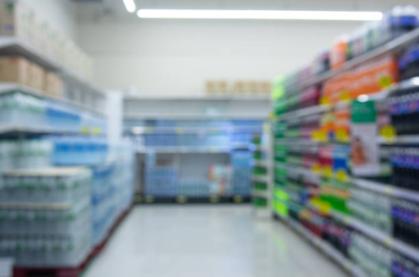 istock Abstract Blur supermarket store background 1138536414