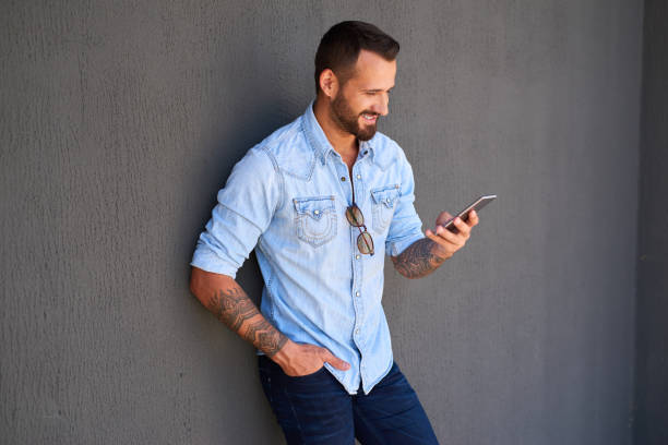 istock Businessman with smart phone 1138538359