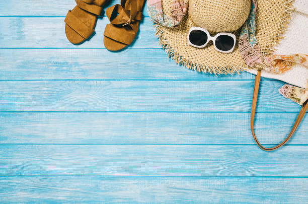 istock Top view beach and marine planks. Background with copy space 1138538520