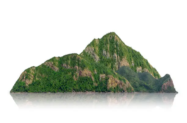 Photo of Mountain isolated