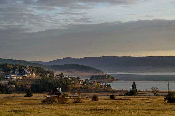 istock Batak dam in Rodopi mountain 1138548267