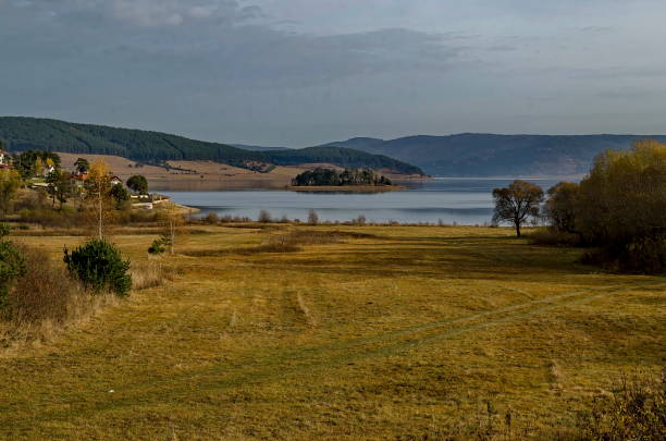 istock Batak dam in Rodopi mountain 1138548303