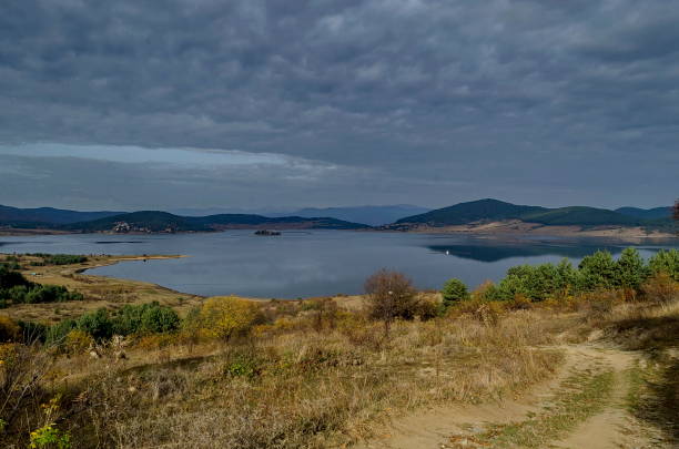 Landscapes in the fall near the Batak Dam Bulgaria