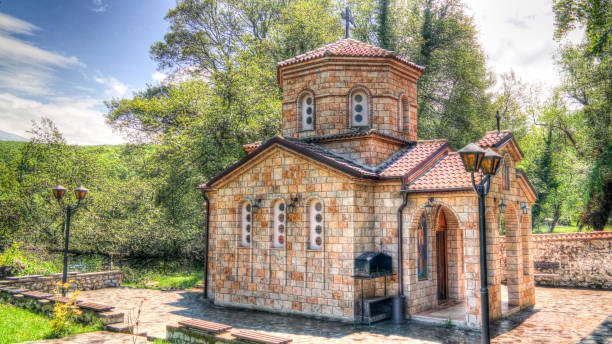 istock View to Saint Naum Monastery, Ohrid, North Macedonia 1138550911
