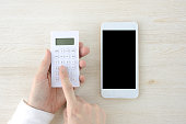 Smartphone and calculator