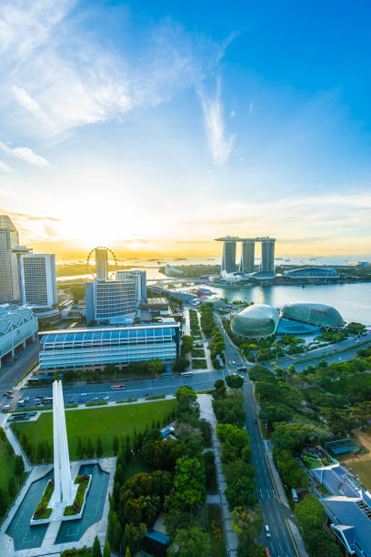 istock High Angle View Of Buildings Against Sky During Sunset 1138569528