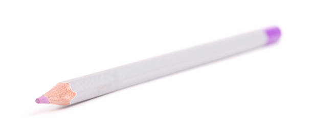 istock Wooden color pencil - purple 1138571815
