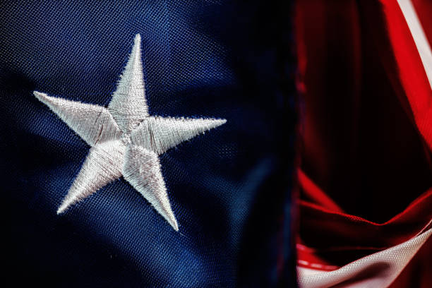 istock American flag embroidered stitched star macro 1138577952