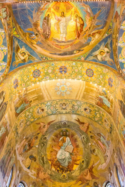 istock Interior, church of Savior on the Spilled Blood 1138579588
