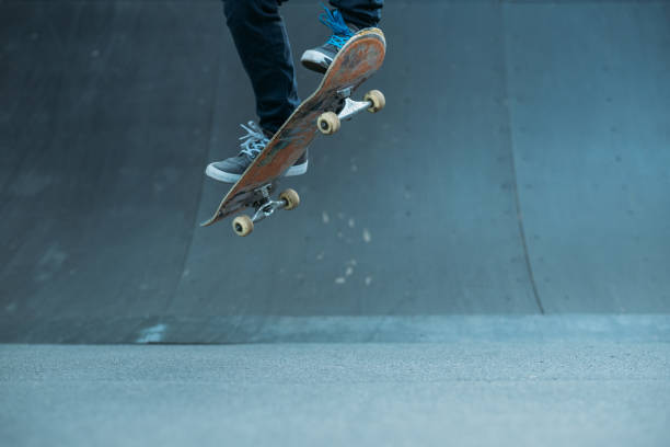 istock skateboarder action extreme lifestyle ramp trick 1138582247
