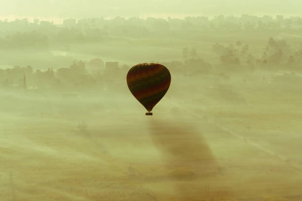 istock Balloons in the mist over the Nile 1138583707