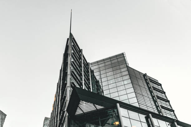 London buildings from Liverpool Street View of the most Iconic buildings of London from the Known Liverpool Street. One of the most important places of London innovación stock pictures, royalty-free photos & images