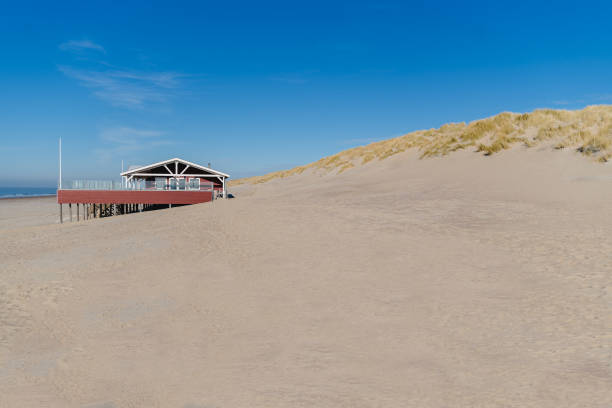 istock beach house on the sea with blue sky 1138591071
