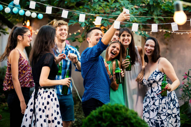 istock Summer party outdoors 1138592198
