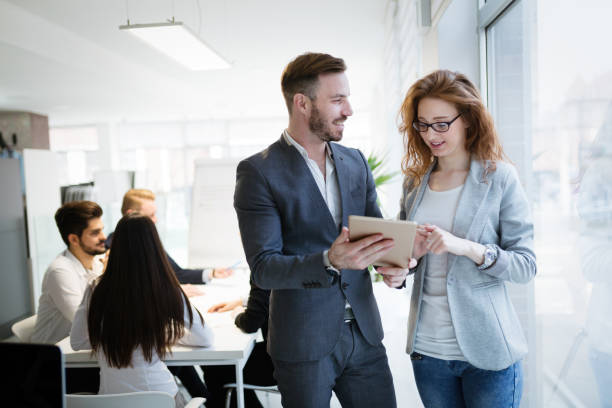 istock Business people working together on project and brainstorming in office 1138592569