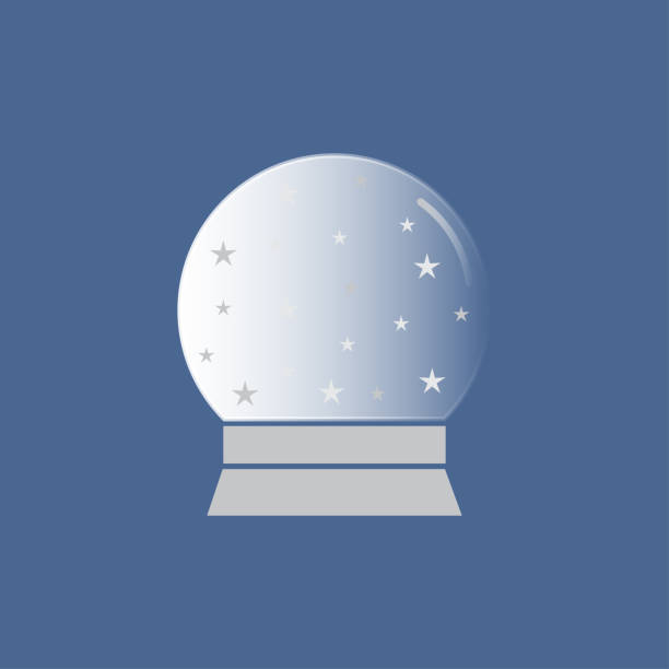 istock Crystal ball. Vector illustration of a crystal ball icon icon in flat style. - Vector 1138594091