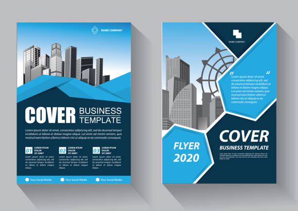 istock Business abstract vector template. Brochure design, cover modern layout, annual report, poster, flyer in A4 with colorful triangles, geometric shapes for tech, science, market with light background 1138594176