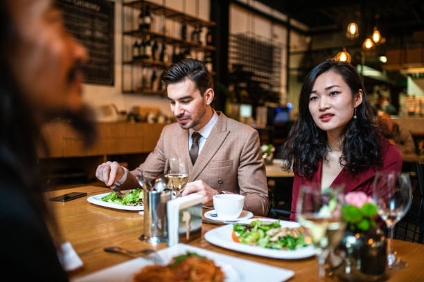 istock Discussing Business Over Lunch 1138600265