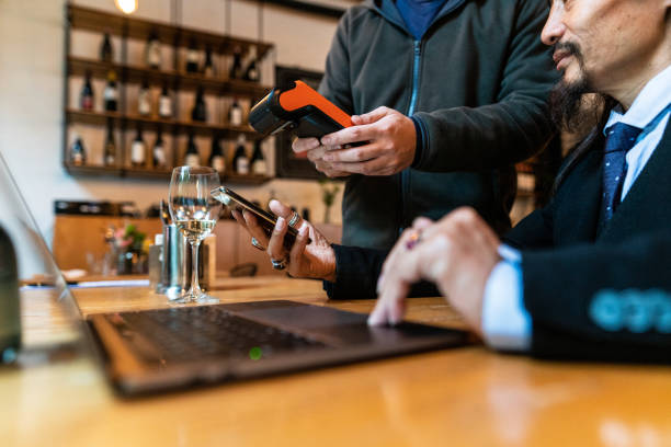 istock Contactless payment with a smartphone 1138600662