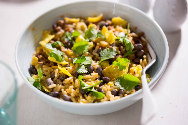 istock Mexican rice beans salad 1138610688
