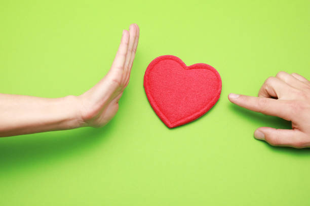 istock Women's protest about men's love 1138612757