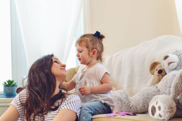 istock Mother and daughter spending a week-end morning together 1138613567