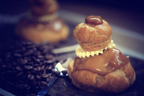french pastry in cafe, religious