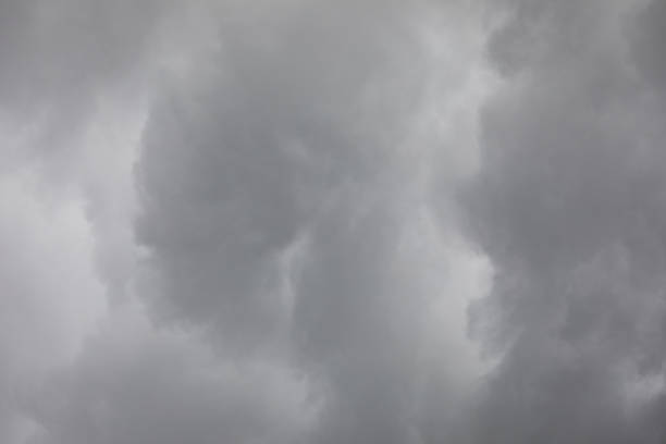 Rain cloud close-up abstract background