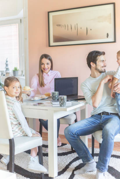 istock Happy Family at Home 1138617169