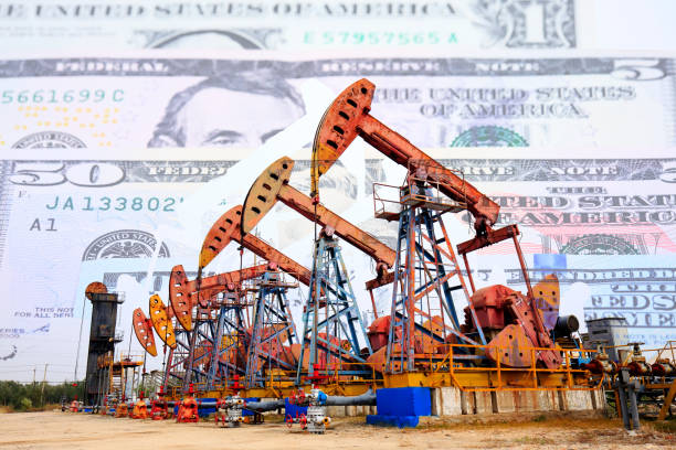 istock Dollars and oil pumps 1138617325
