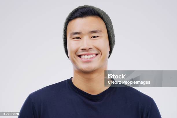 I Smile Because Im Happy Stock Photo - Download Image Now - Men.