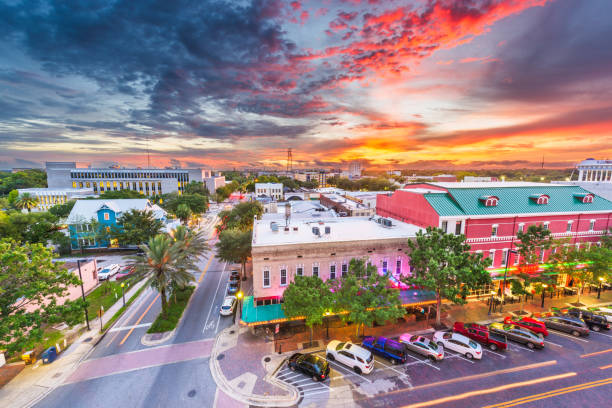 istock Gainesville, Florida, USA downtown cityscape 1138619120