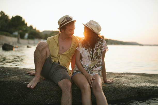 istock Romantic Couple on honeymoon 1138623632